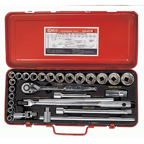 1/2인치 6각 소켓렌치 세트 (GS-427MA)