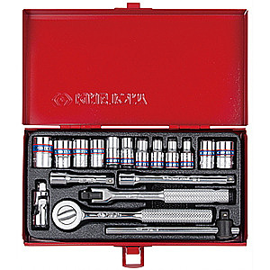 1/4인치 소켓렌치 세트 (2518MR)