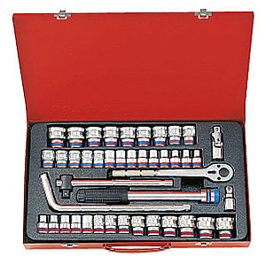 1/2인치 6각 소켓렌치 세트 (4544CR)