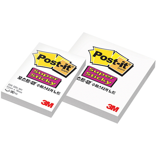 화이트 슈퍼스티키 노트