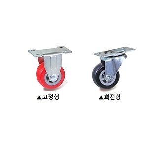 1.5인치 경하중용 캐스터 (JW 1015 PVP Series)