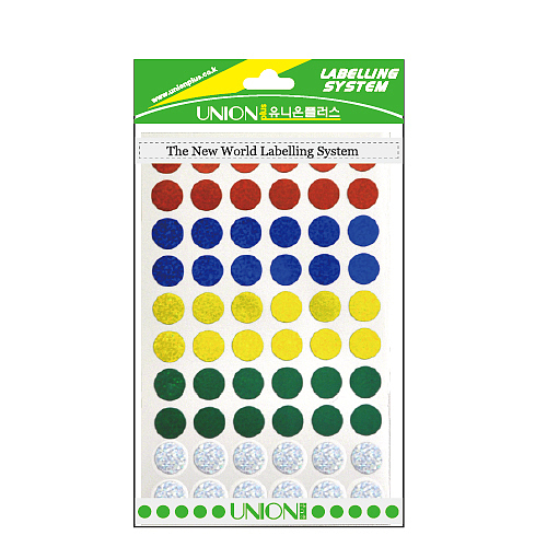 홀로그램 원형 스티커(12mm)