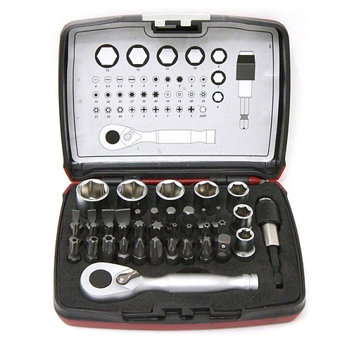 1/4인치 소켓 비트세트 (CP BS39)