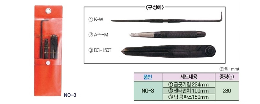 금긋기 펜슬 초경공구세트 (NO-3)_상세페이지