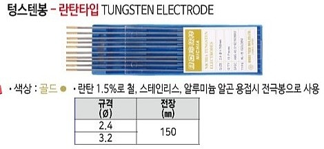 텅스텐봉 (WL15)_상세페이지