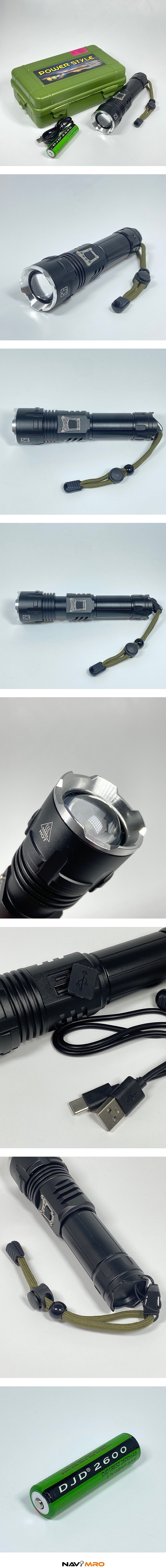 LED 충전식 줌 랜턴 5600루멘 (XHP90.2 P902)_상세페이지