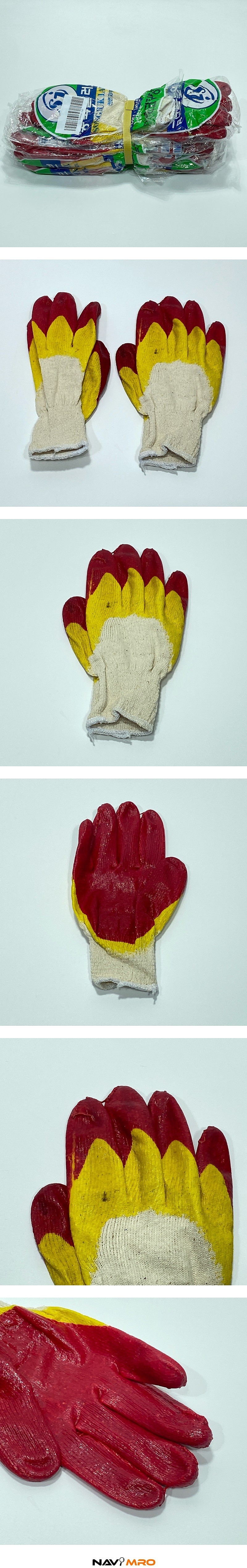 이중코팅 장갑 (황)_상세페이지