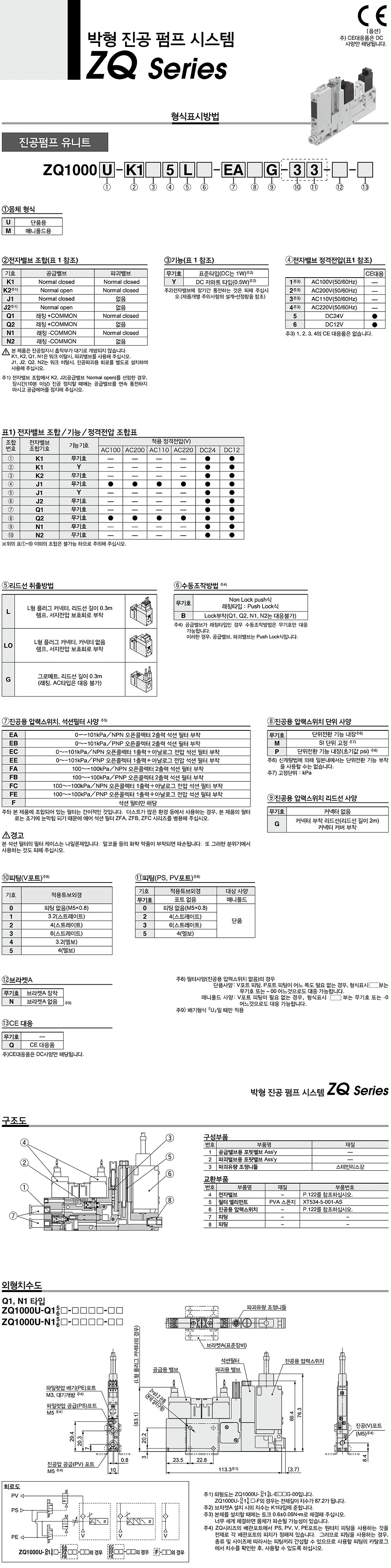 박형 진공펌프 시스템 (ZQ1000)_상세페이지