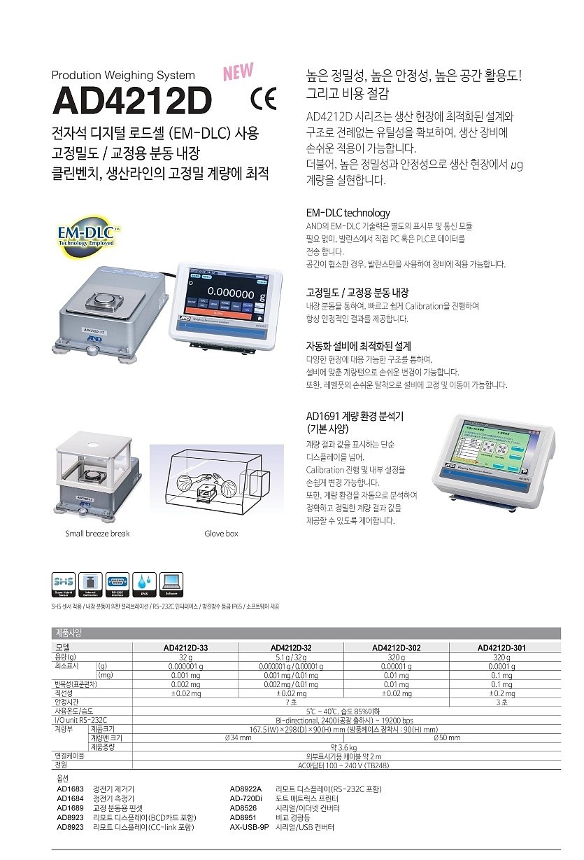 시스템 설비용 디지털 전자저울 (AD-4212D Series)_상세페이지