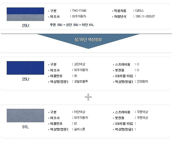 대우 투톤 카스프레이 (25U / 상25U-90+하91L-62)_상세페이지