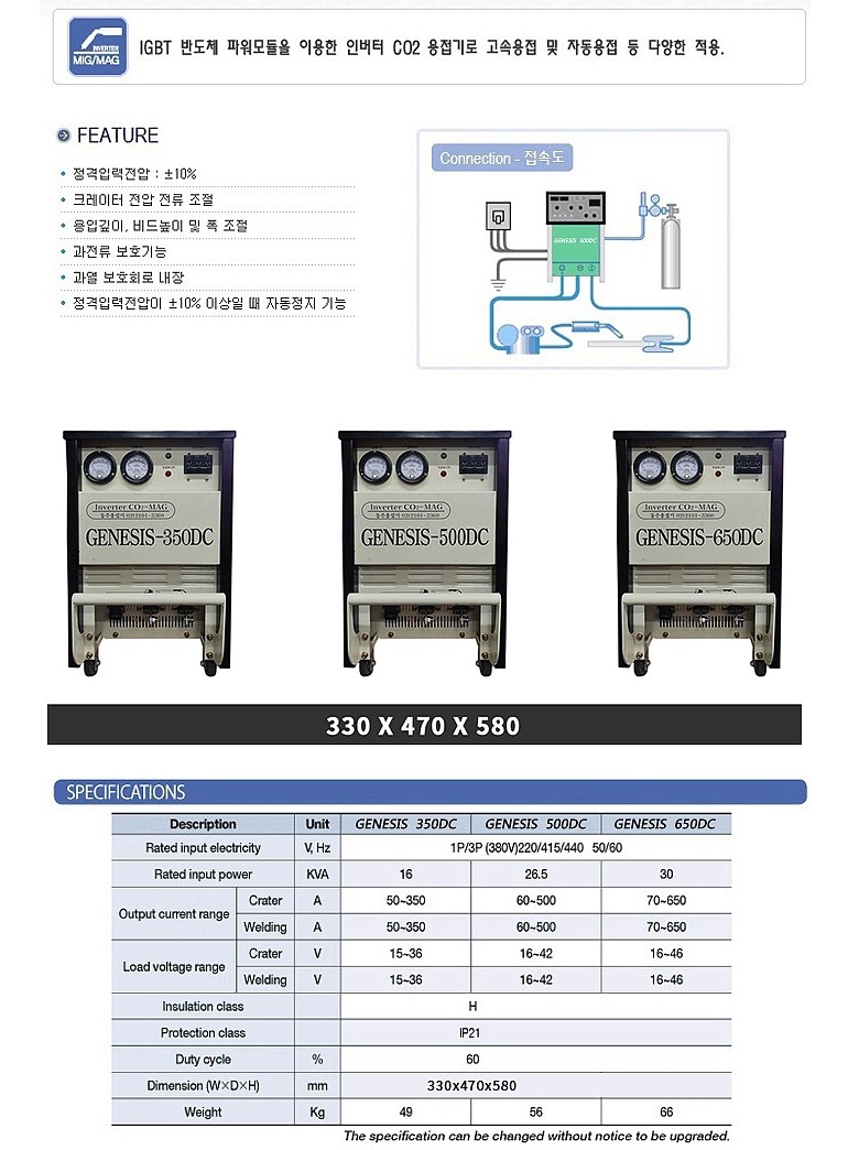 인버터 CO2 용접기 (GENESIS-350DC)_상세페이지
