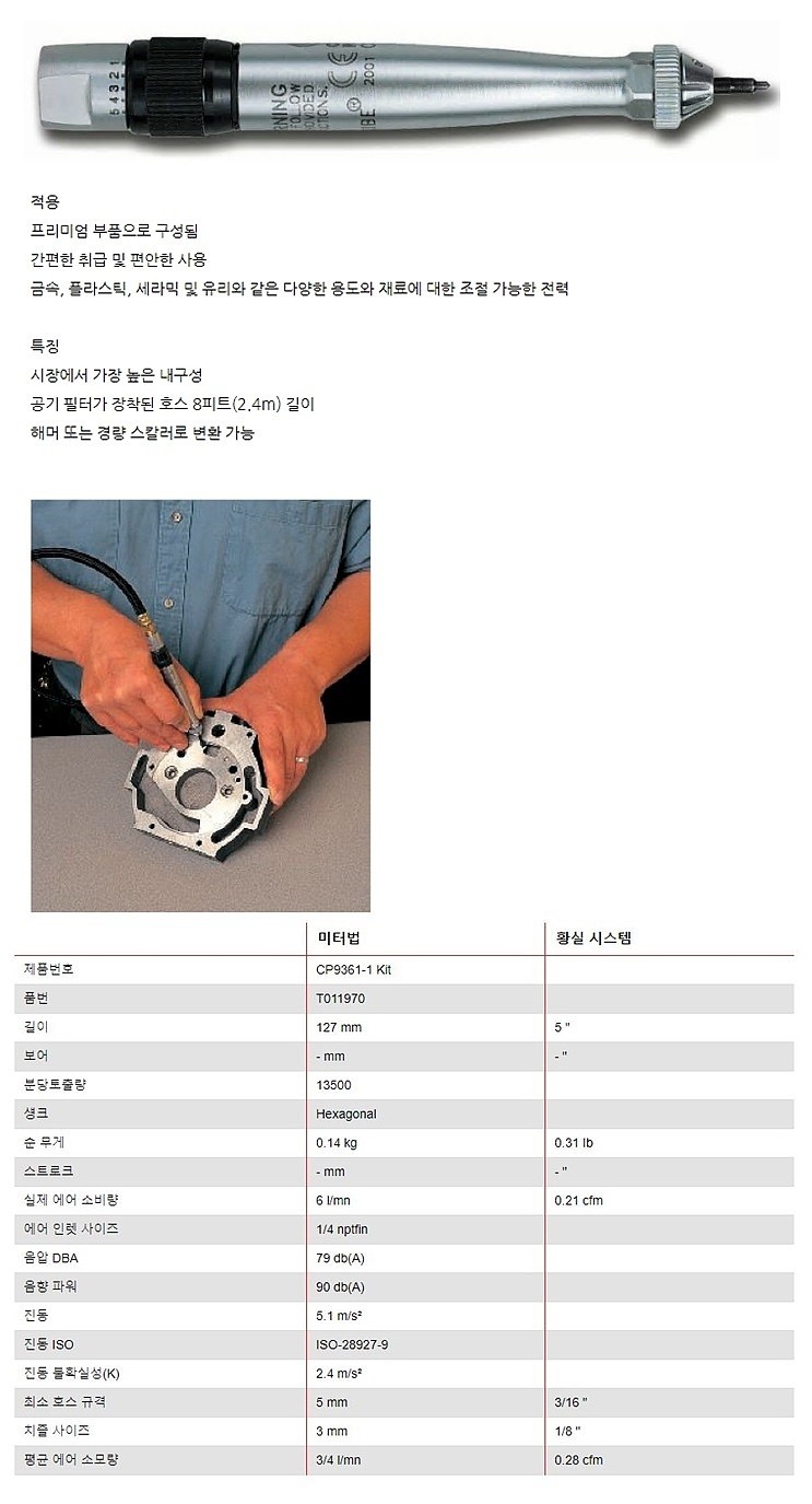 에어 조각펜 세트 (초강력형/CP9361-1 KIT)_상세페이지