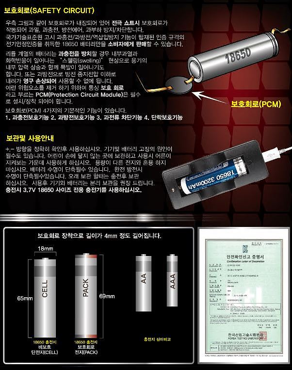 충전 건전지 (18650) 3200_상세페이지