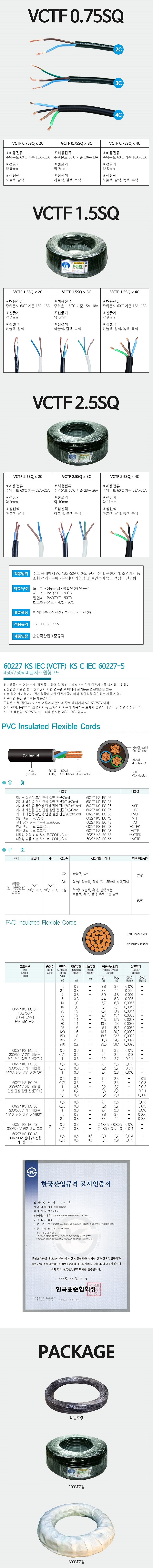 VCTF 전선 (0.75~2.5SQ)_상세페이지