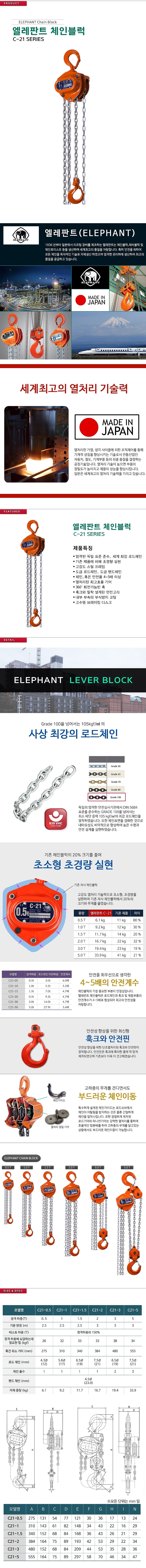 체인블럭 (C21 Series)_상세페이지