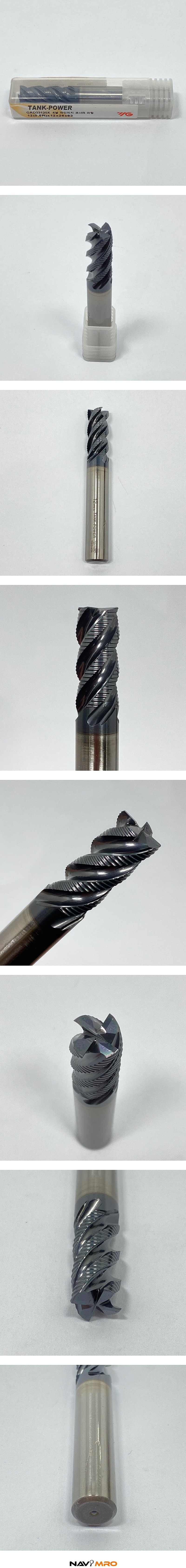라핑 TiALN 파인피치 TANK POWER 엔드밀 (GAD33)_상세페이지