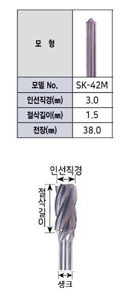 초경 로타리바 (90˚ SK형 3mm생크)_상세페이지
