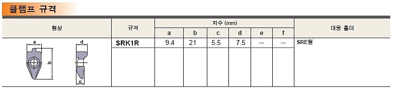 클램프 (SRK1R)_상세페이지