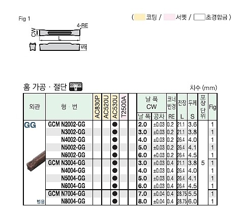 홈가공 인서트 (GCMN-GG AC530U)_상세페이지
