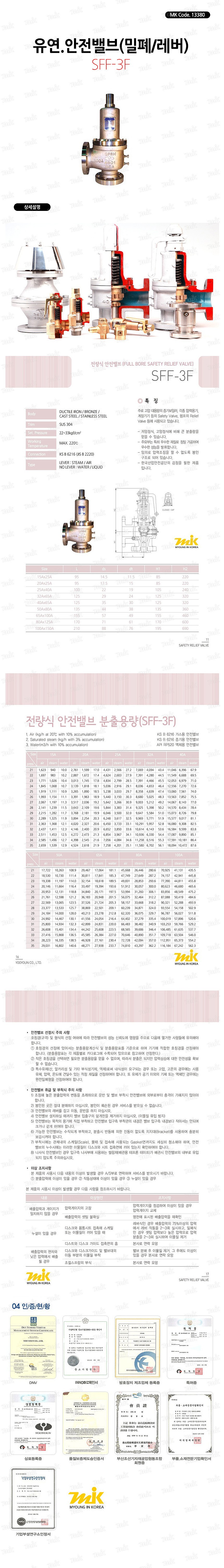 안전밸브 (SFF-3F)_상세페이지