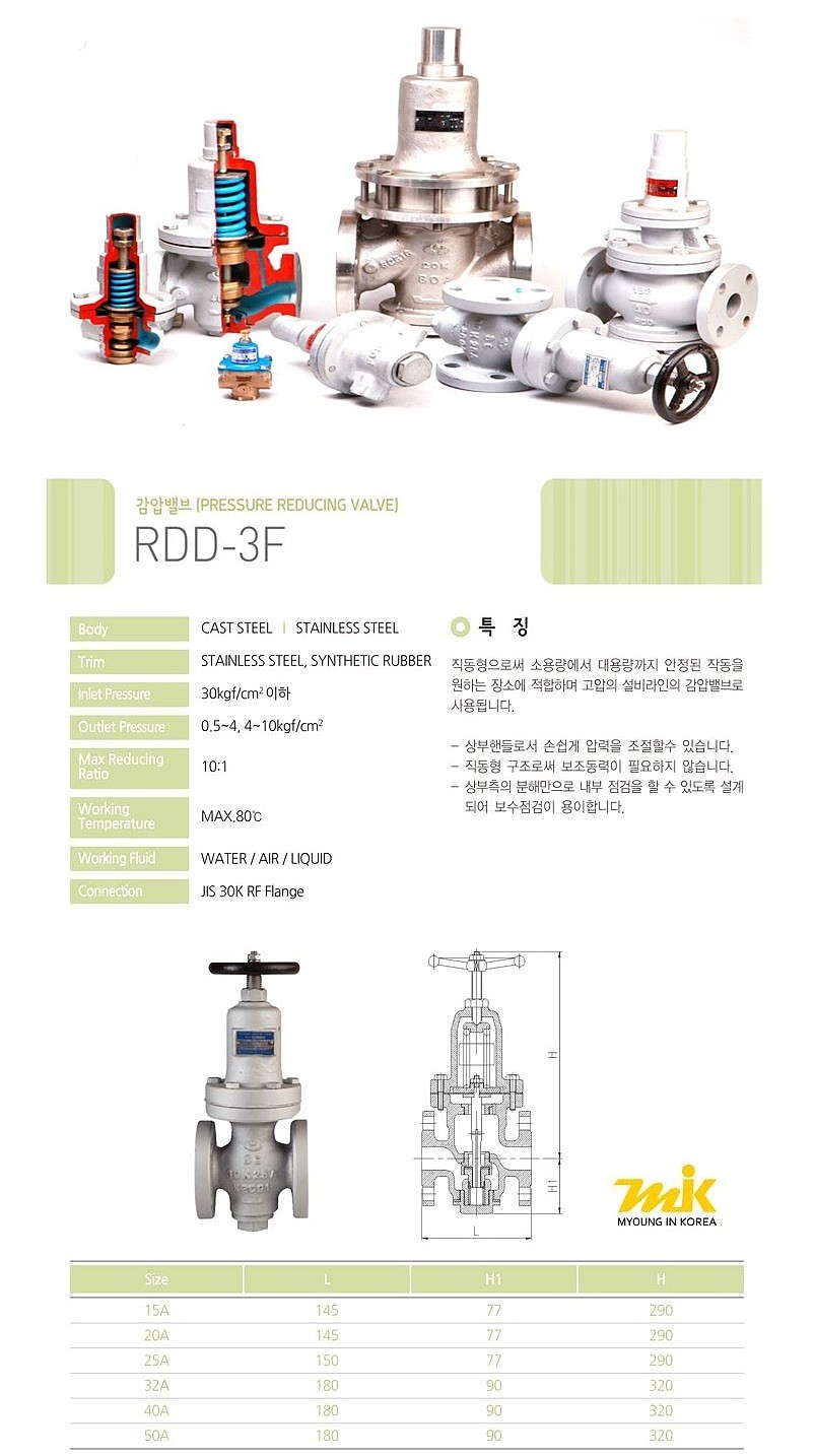 감압밸브 (RDD-3F)_상세페이지