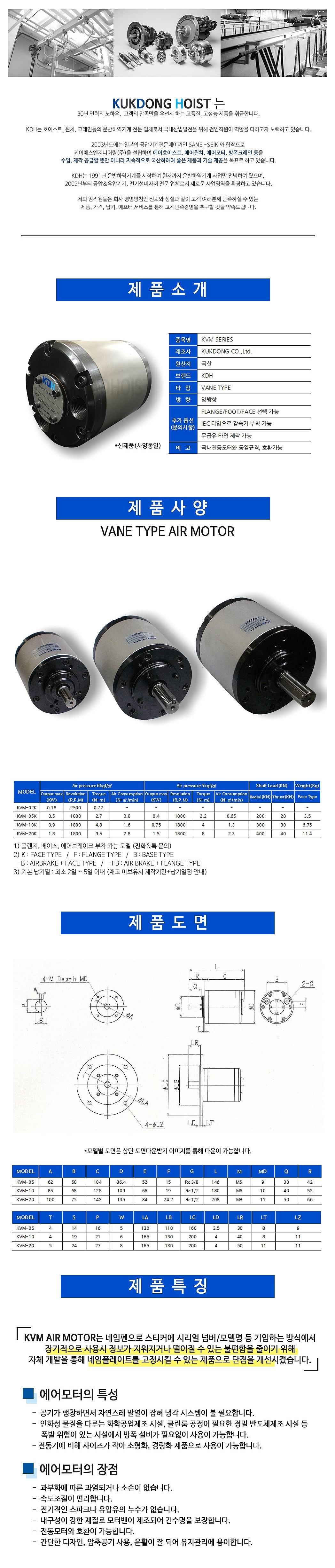베인 에어모터 (KVM Series)_상세페이지