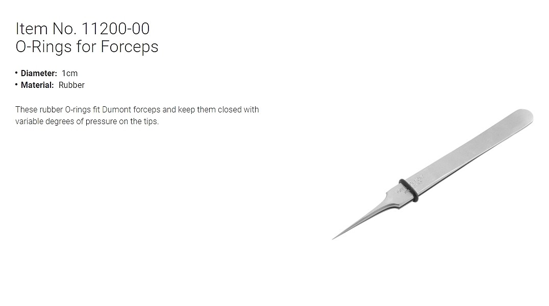 실험실용 포셉 (O-Rings for Forceps)_상세페이지