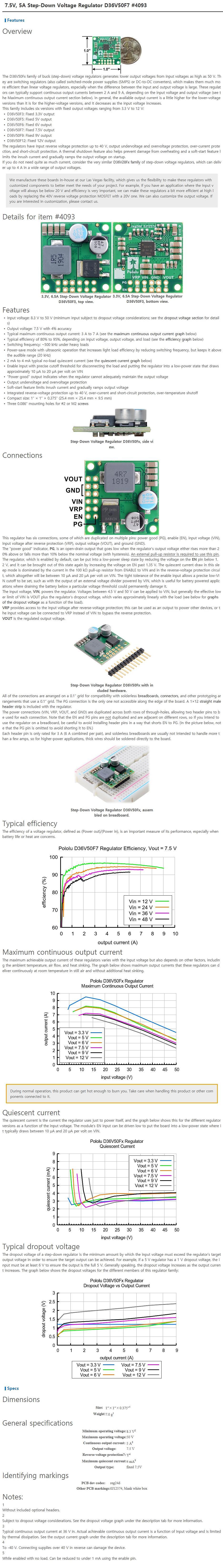 Step-Down Voltage Regulator(D36V50F7#4093)_상세페이지