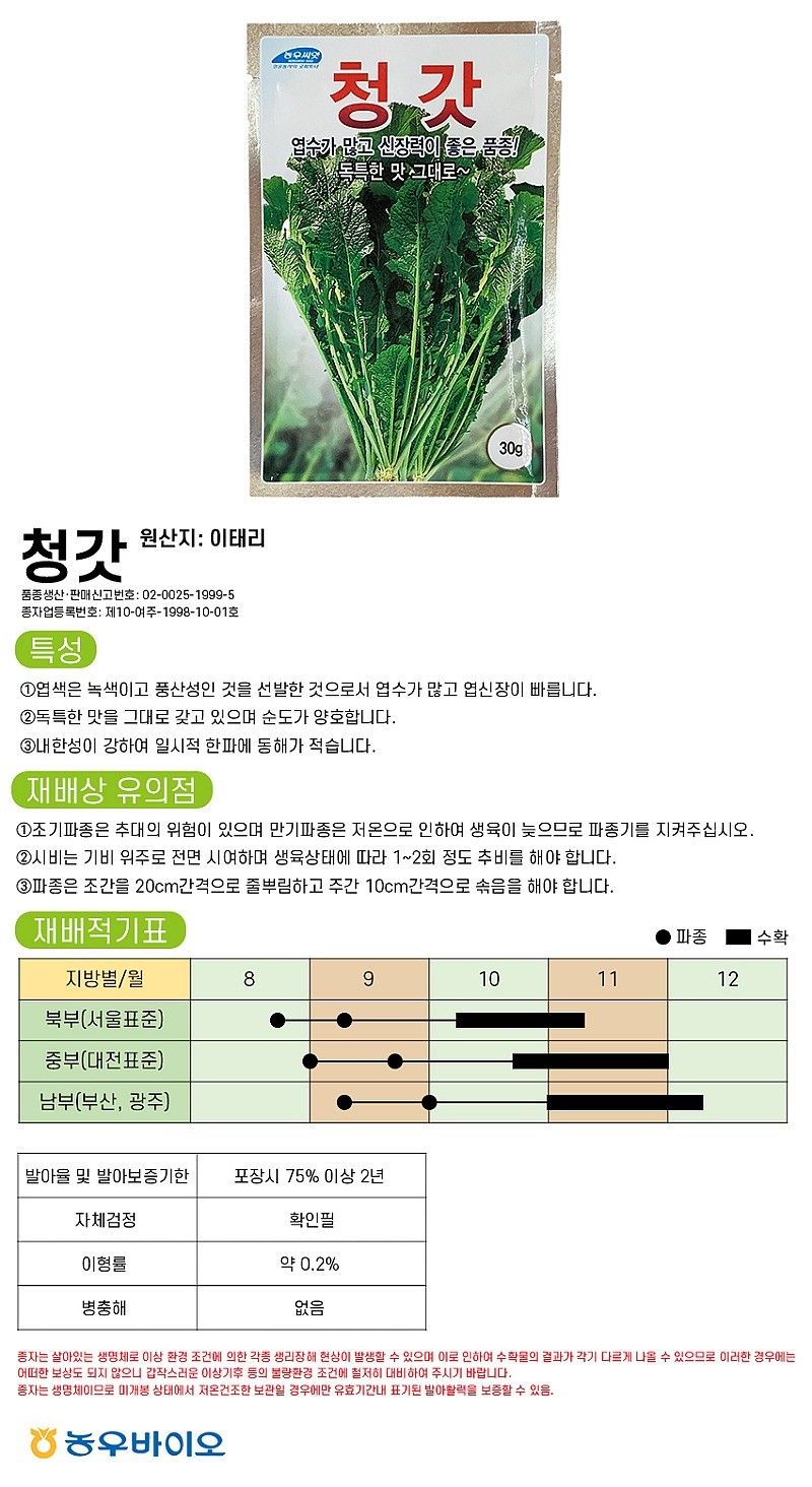 청갓 씨앗_상세페이지