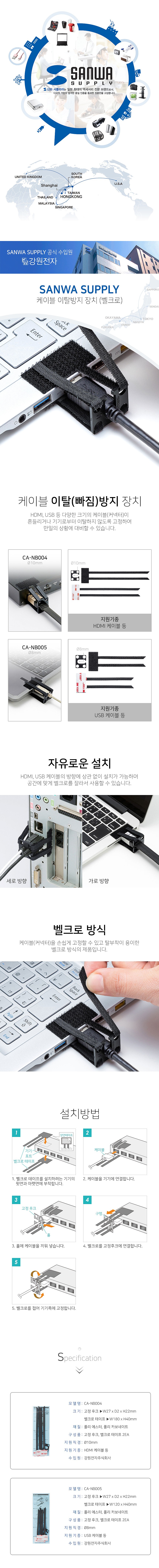 케이블 이탈방지 장치 (벨크로)_상세페이지