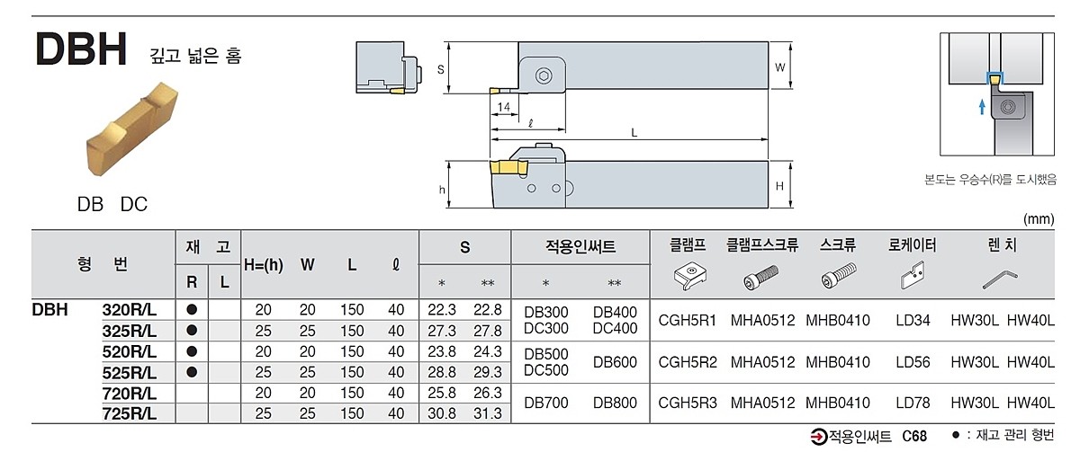 그루빙툴 홀더 (DBH)_상세페이지
