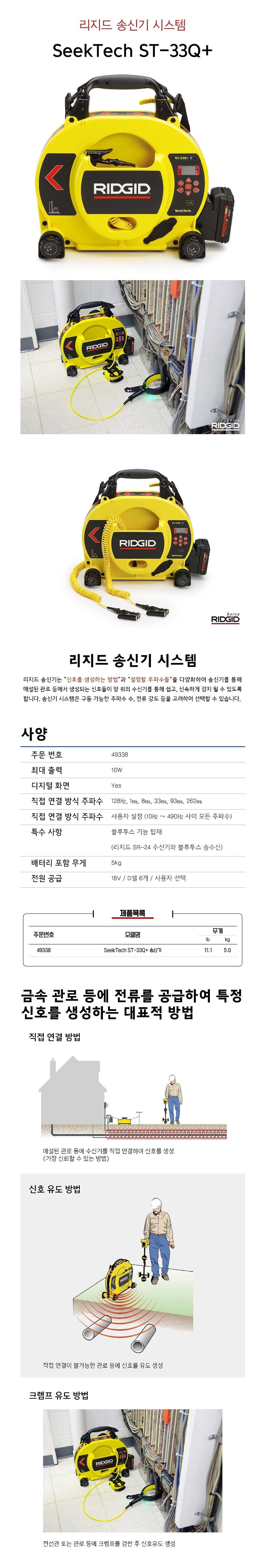 SeeTech ST-33Q 송신기_상세페이지