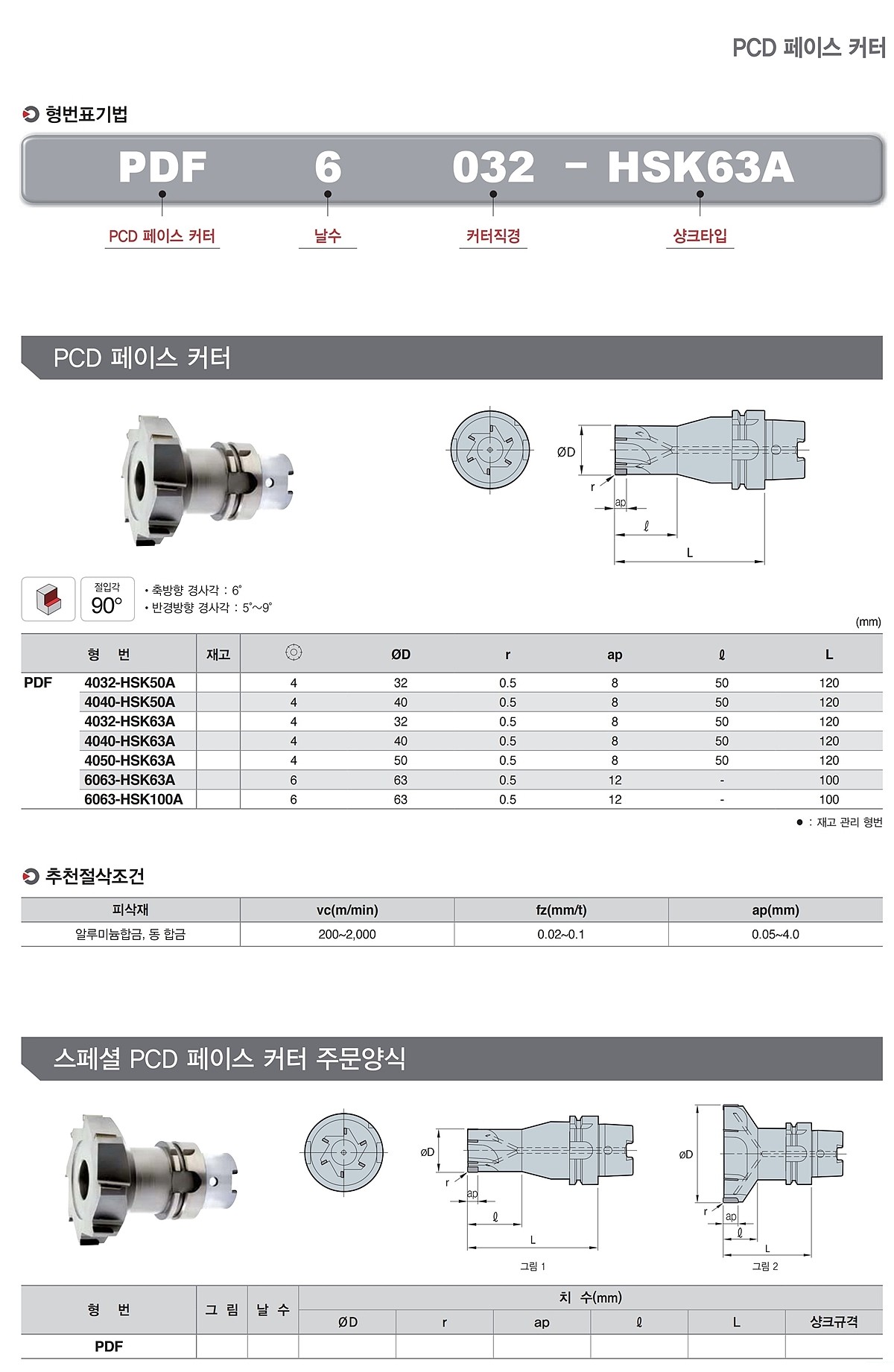 PCD 페이스 커터 (PDF 6000)_상세페이지