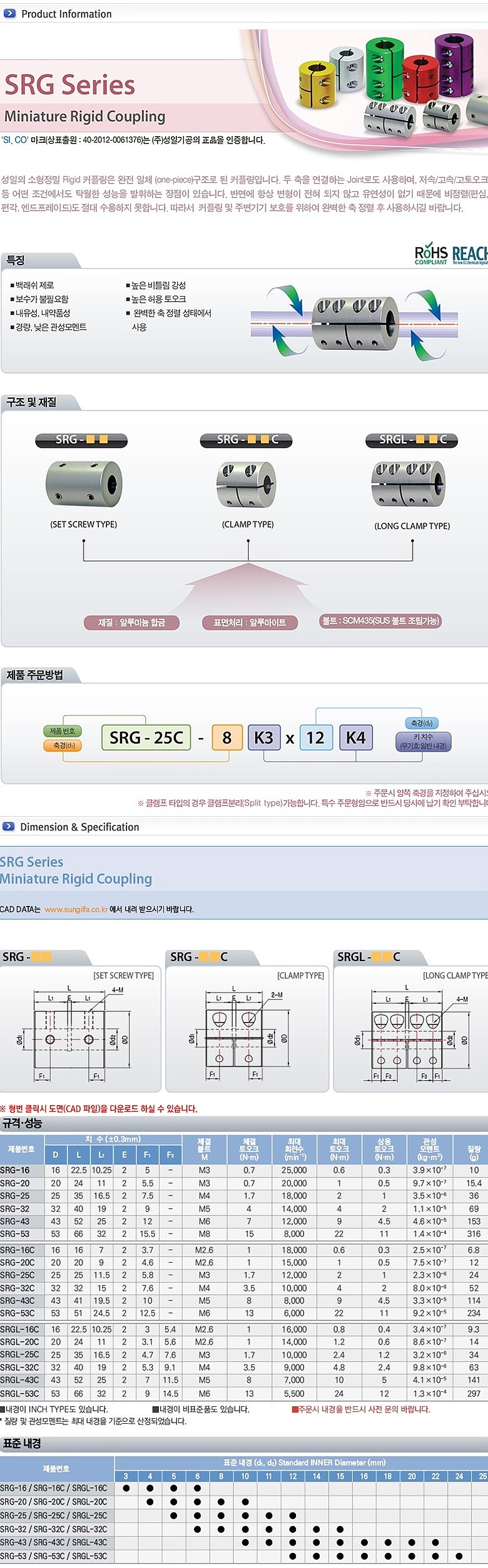 정밀급 카플링 (SRGL-53C)_상세페이지