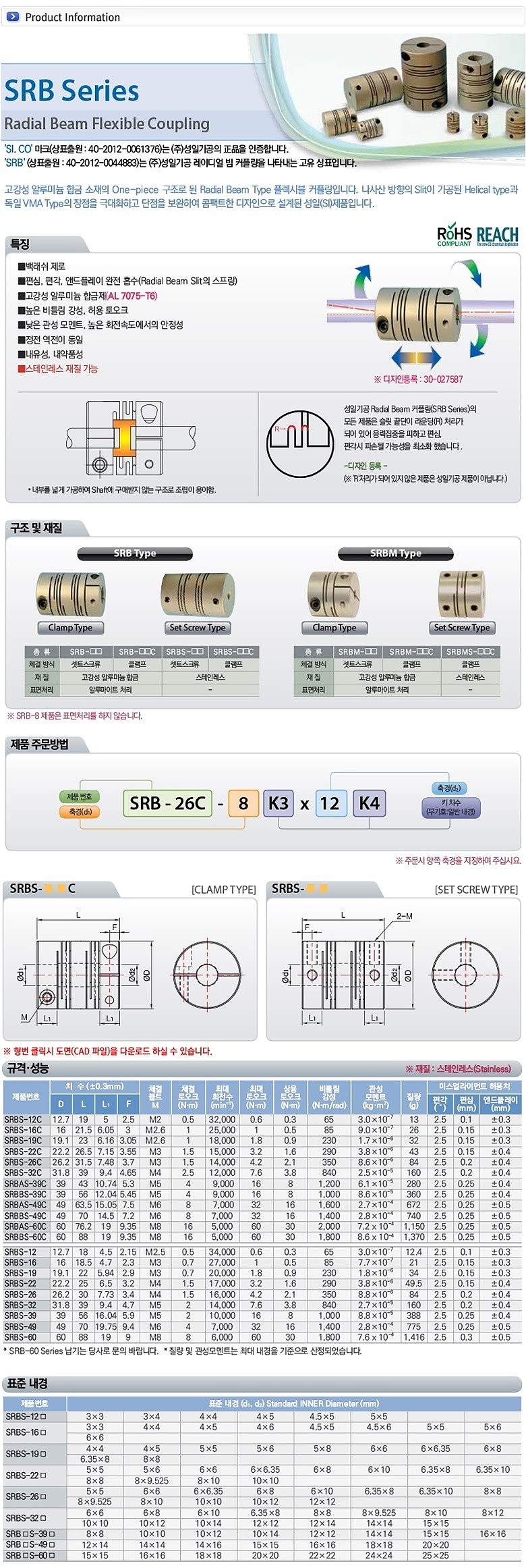 정밀급 카플링 (SRBS-60)_상세페이지