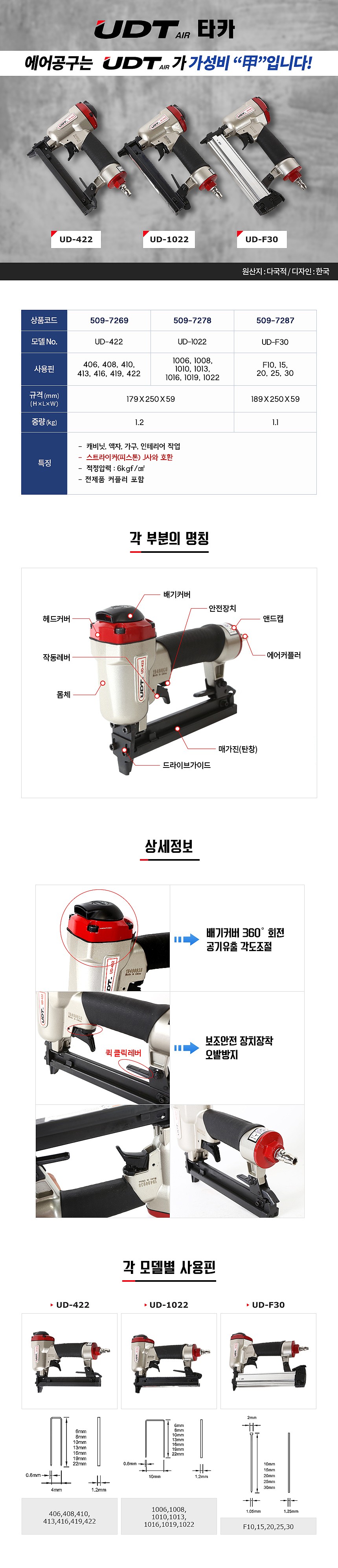 에어 타카 (UD-F30)_상세페이지