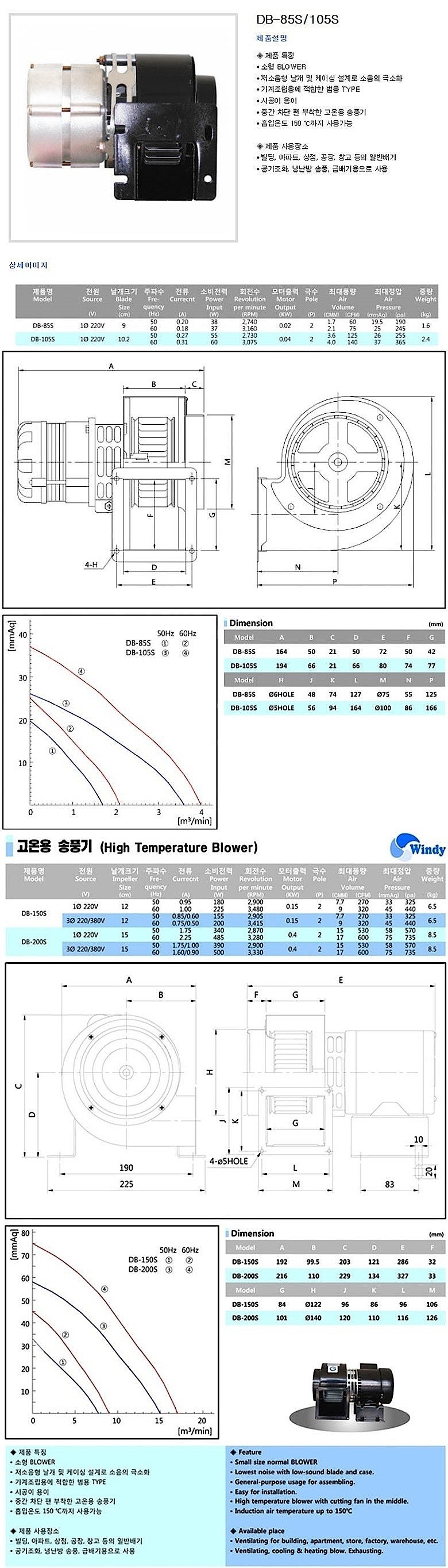 고온 송풍기 (DB-S)_상세페이지