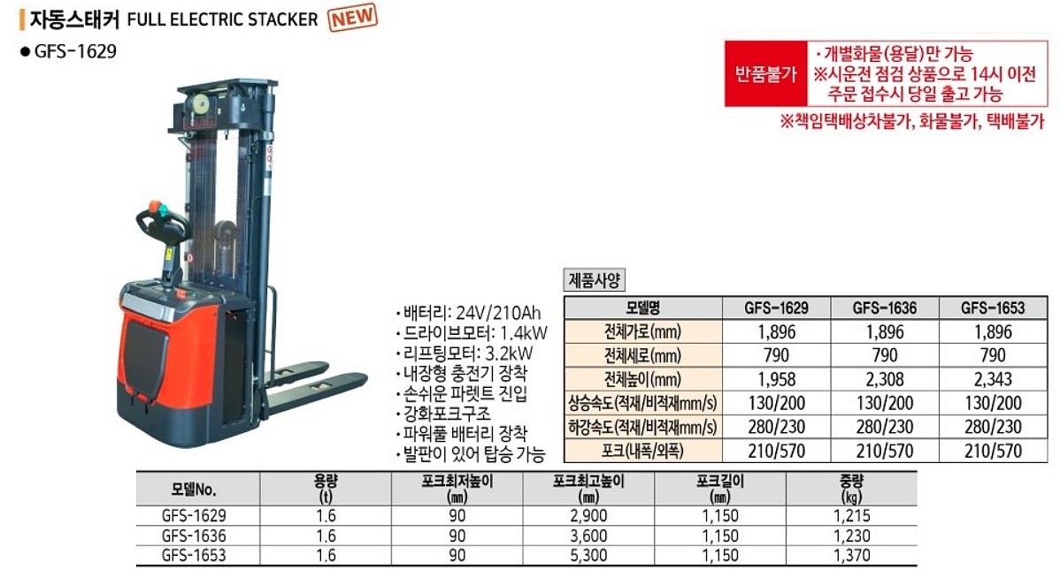 자동 스태커 (GFS Series)_상세페이지