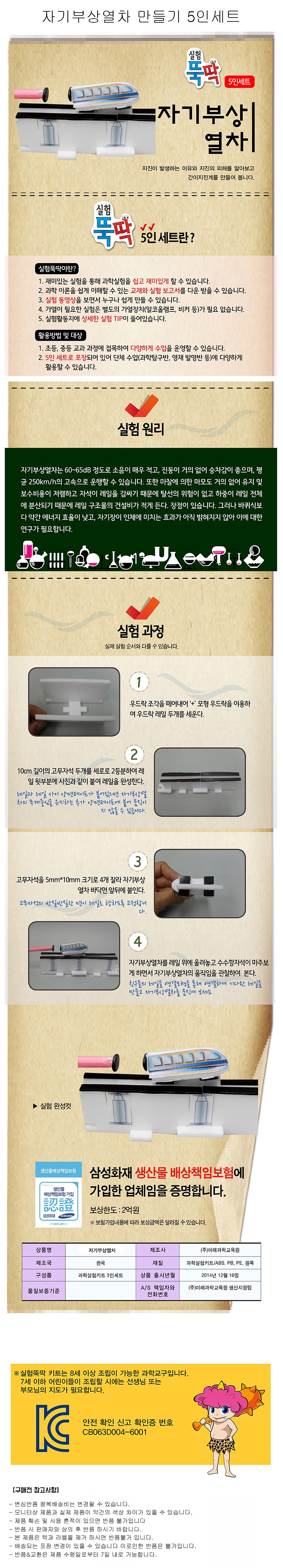 자기부상 열차 만들기 세트 (5인용)_상세페이지