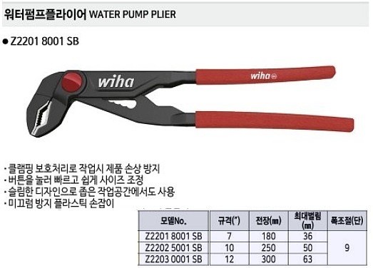 워터펌프 플라이어_상세페이지