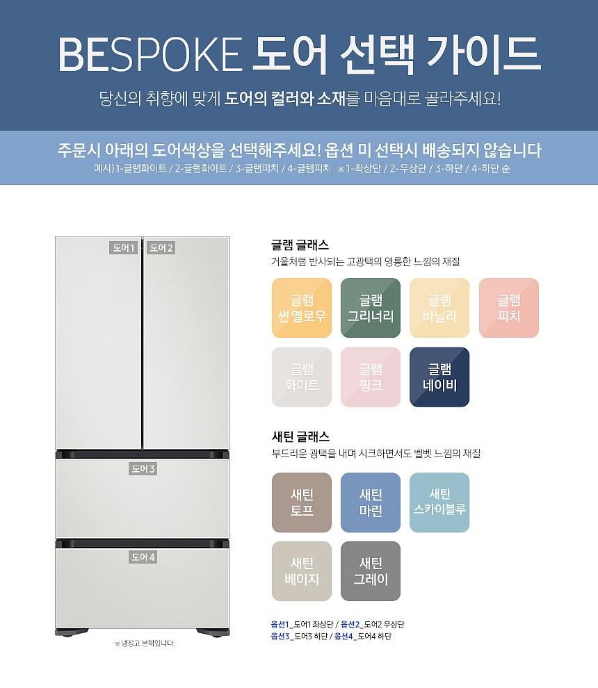 BESPOKE 4도어 김치플러스 냉장고 (RQ58A9451AP)_상세페이지