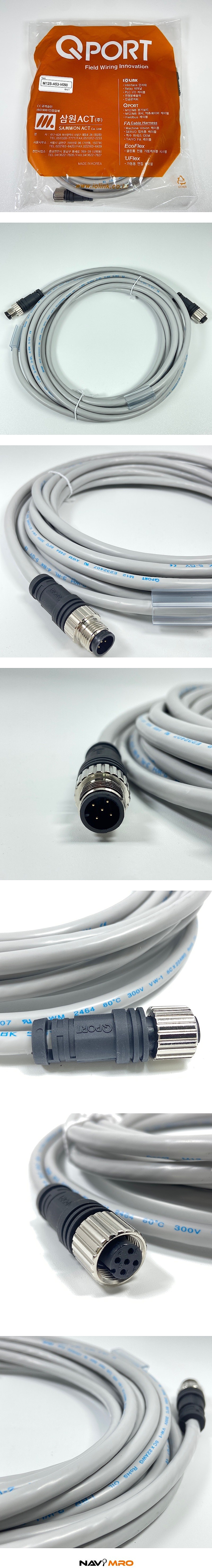 M12 센서 액츄에이터 방수 케이블 (M12S-53-V Series)_상세페이지