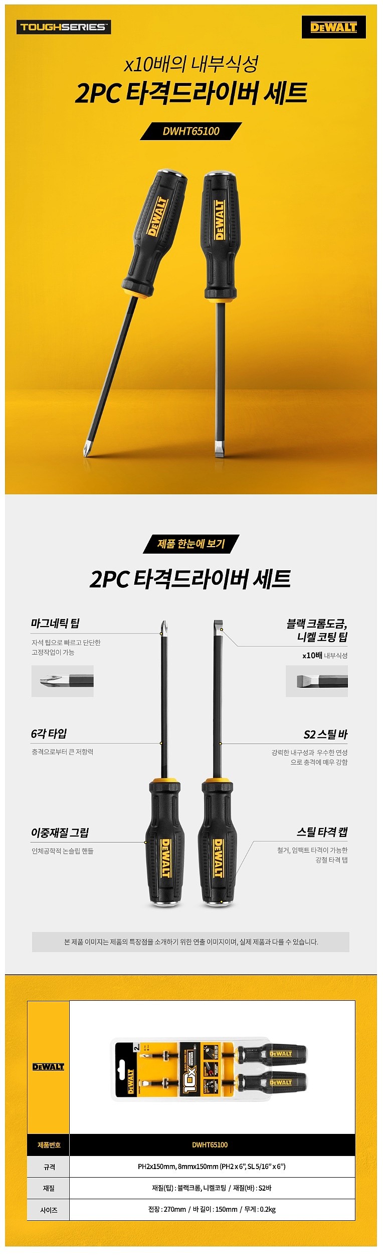 타격 드라이버 세트 (DWHT65100)_상세페이지