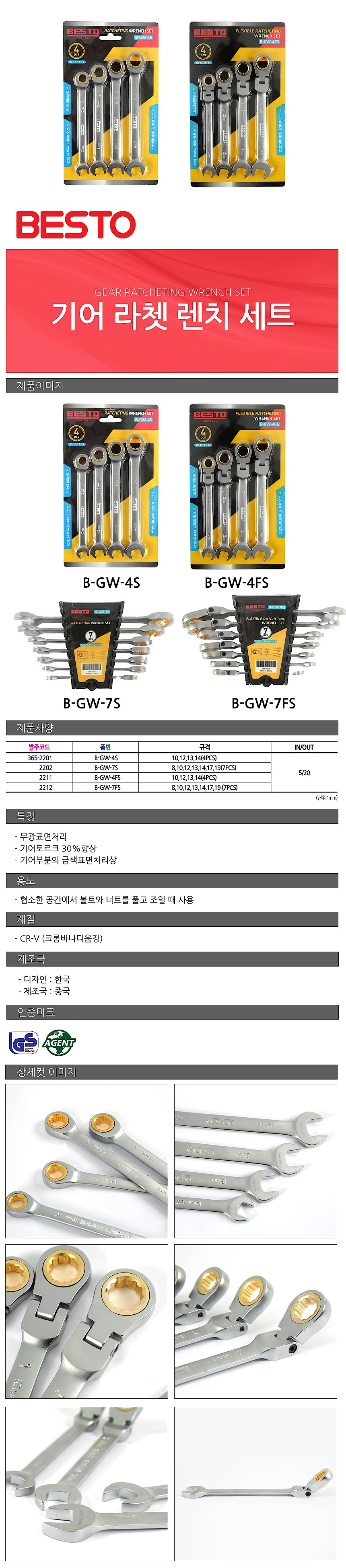 기어 라쳇렌치 세트_상세페이지