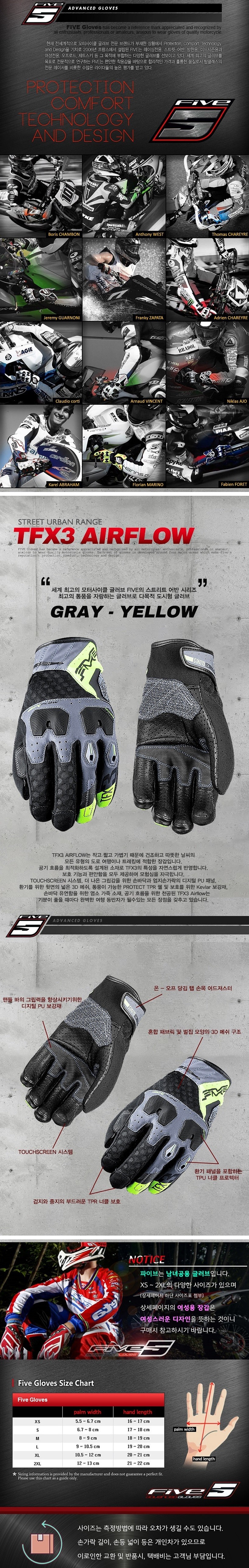 여름 장갑 (TFX3 AIRFLOW)_상세페이지