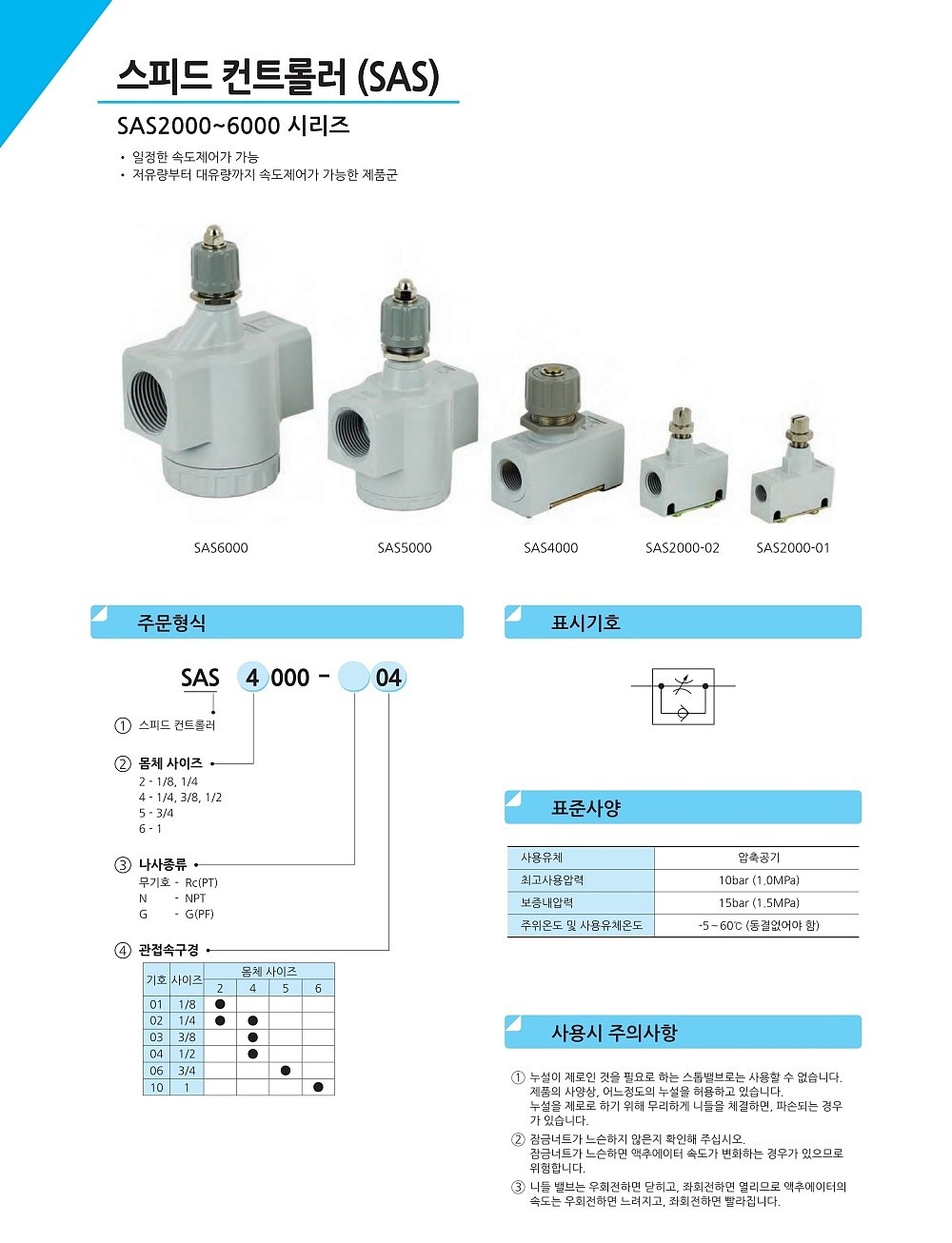 스피드 컨트롤러 (SAS 2000~6000 Series)_상세페이지