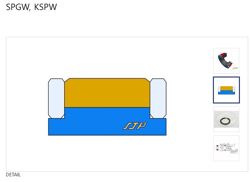 유압용 패킹 (KSPW 타입)_상세페이지