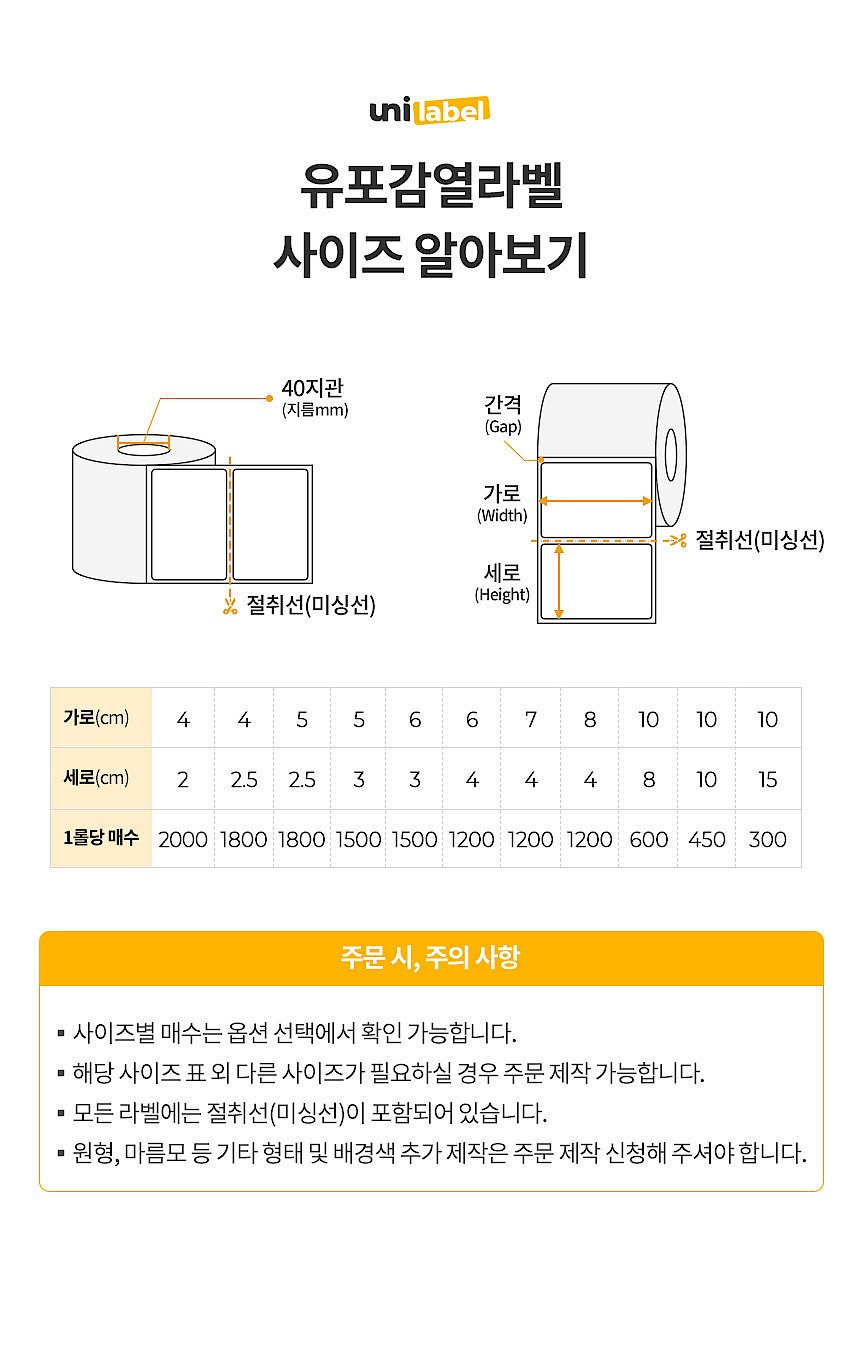 유포감열 롤 라벨 (방수라벨)_상세페이지