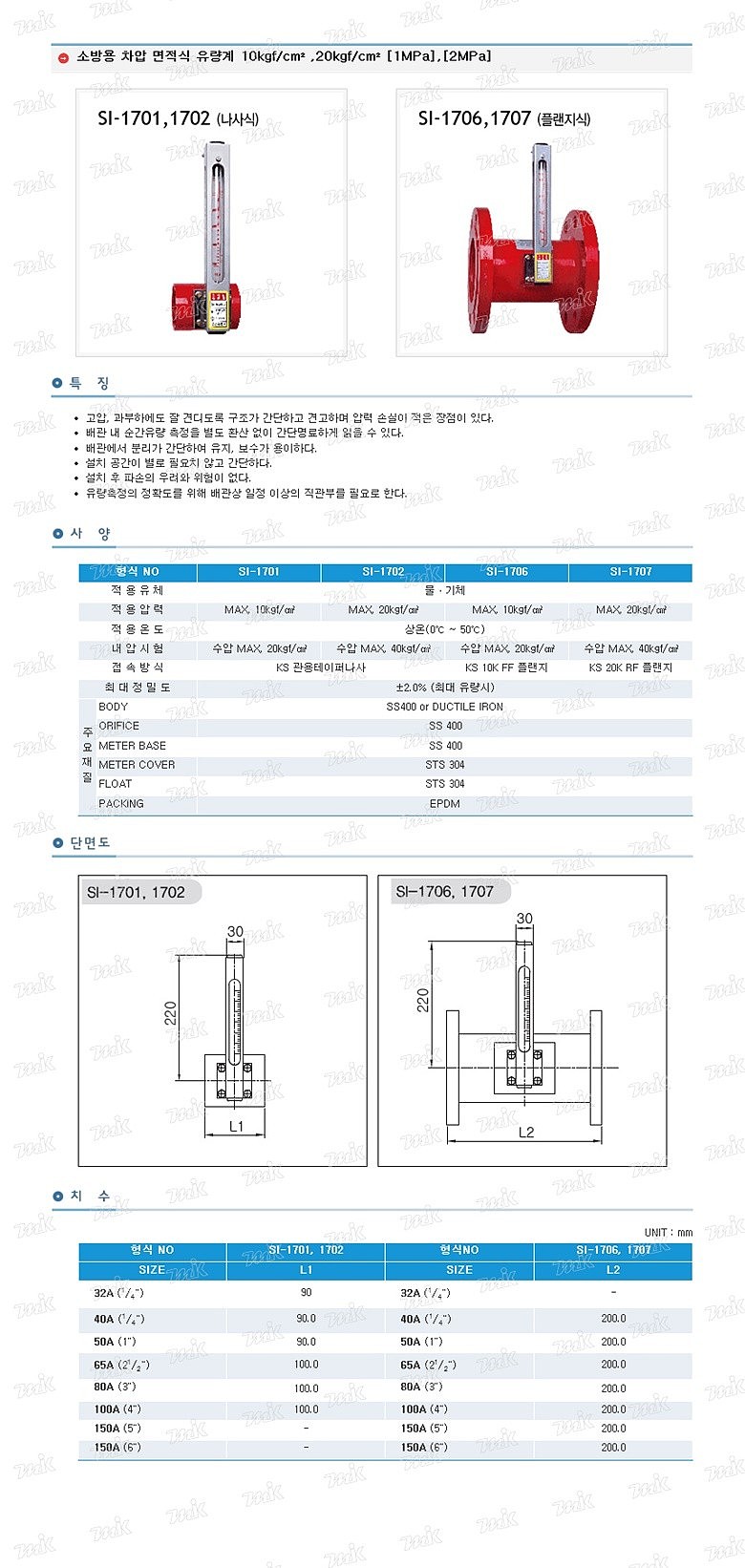 소방 차압면적 유량계 (나사식)_상세페이지