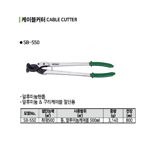 케이블커터 (SB-550)_상세페이지